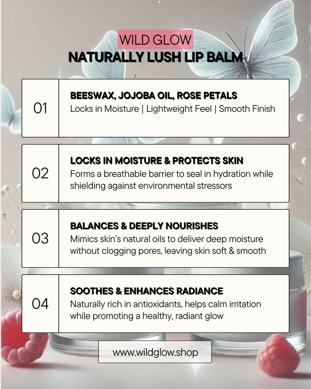 Naturally Lush Lip Balm - Sample 0.25oz/7g